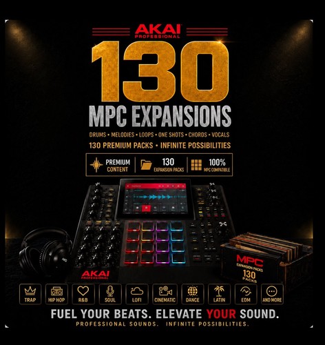 130 mpc akai expansion - 130, packs